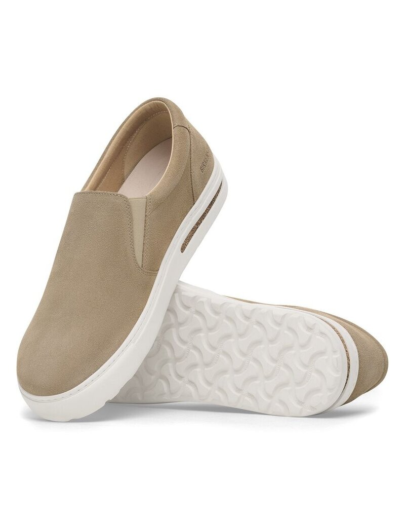 BIRKENSTOCK OSWEGO SUEDE-TAUPE