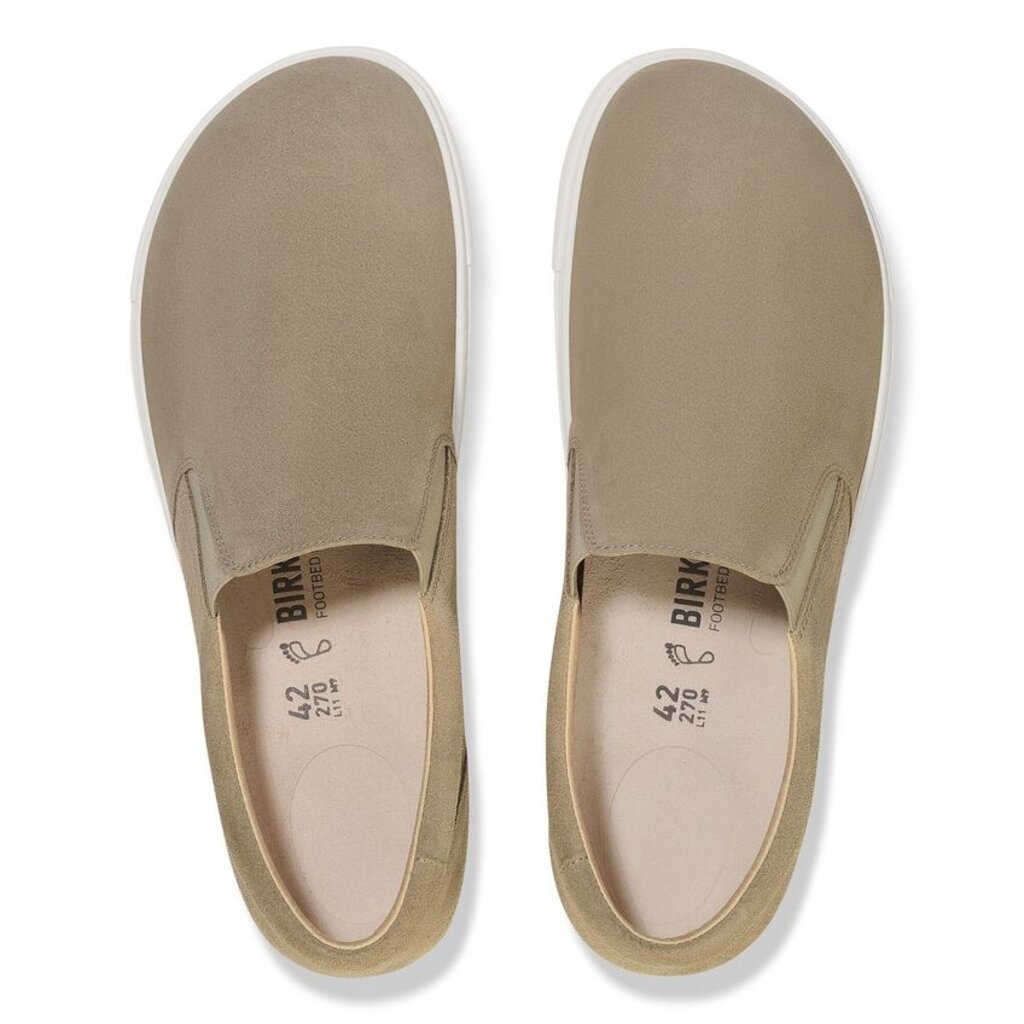 BIRKENSTOCK OSWEGO SUEDE-TAUPE