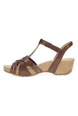 DANSKO WOMEN'S TIA MILLED BURNISHED-BROWN