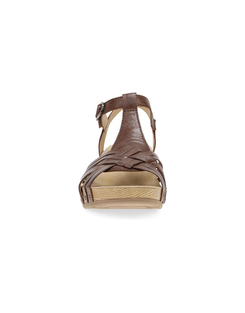 DANSKO WOMEN'S TIA MILLED BURNISHED-BROWN