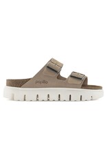 BIRKENSTOCK ARIZONA CHUNKY WARM SAND SUEDE