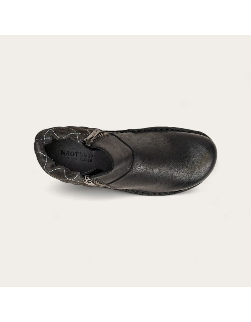 NAOT WOMEN'S SINTRA-SOFT BLACK LEATHER