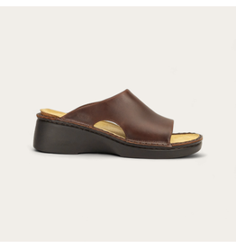 NAOT WOMEN'S ROME LEATHER-BROWN MATTE