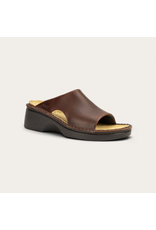 NAOT WOMEN'S ROME LEATHER-BROWN MATTE