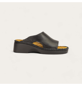 NAOT WOMEN'S ROME LEATHER-BLACK MATTE