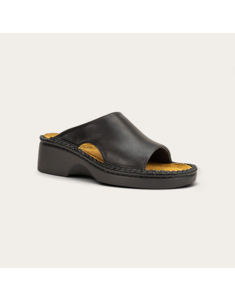 NAOT WOMEN'S ROME LEATHER-BLACK MATTE