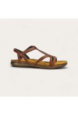 NAOT WOMEN'S DORITH SOFT LEATHER-CHESTNUT