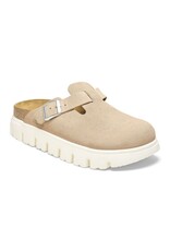 BIRKENSTOCK BOSTON CHUNKY SUEDE-WARM SAND