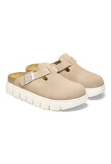 BIRKENSTOCK BOSTON CHUNKY SUEDE-WARM SAND