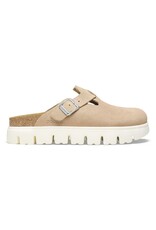 BIRKENSTOCK BOSTON CHUNKY SUEDE-WARM SAND