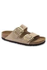 BIRKENSTOCK ARIZONA BIG BUCKLE NUBUCK LEATHER-SANDCASTLE