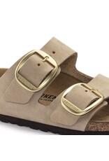 BIRKENSTOCK ARIZONA BIG BUCKLE NUBUCK LEATHER-SANDCASTLE