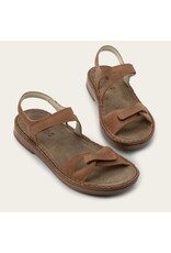 NAOT WOMEN'S EVORA LEATHER-LATTE BROWN