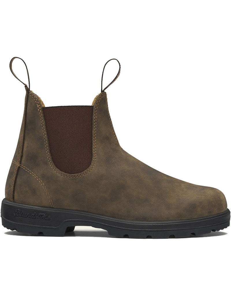 BLUNDSTONE CLASSIC CHELSEA BOOT #585-RUSTIC BROWN