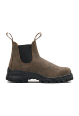BLUNDSTONE LUG CHELSEA BOOT-RUSTIC BROWN