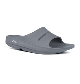 OOFOS OOAHH SLIDE-SLATE