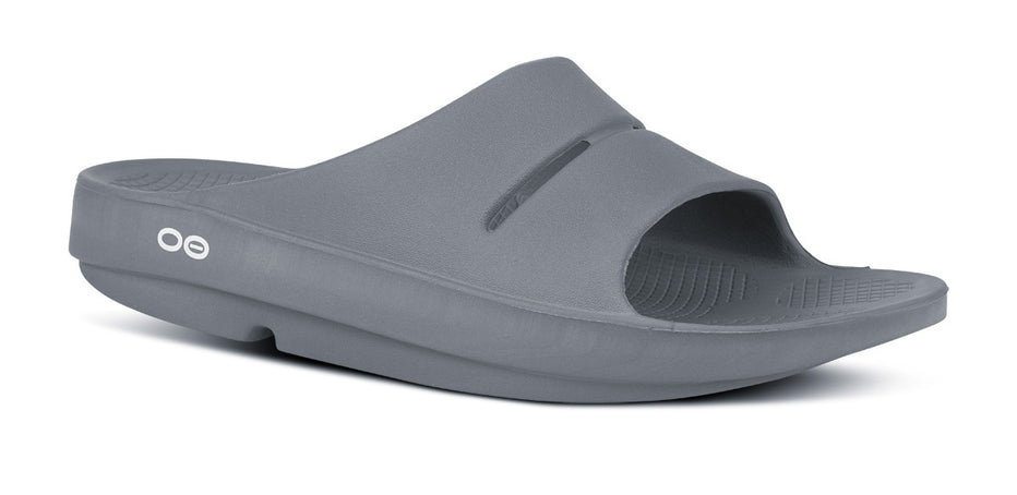 OOFOS OOAHH SLIDE-SLATE