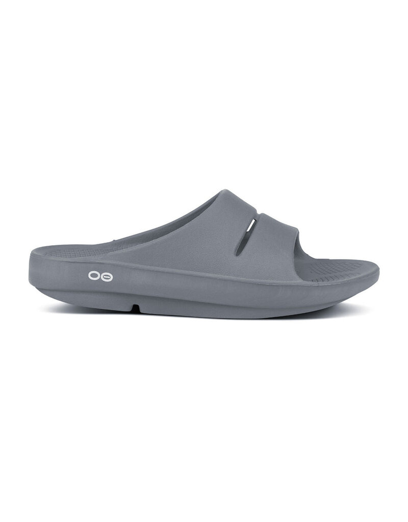 OOFOS OOAHH SLIDE-SLATE