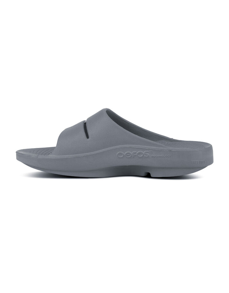 OOFOS OOAHH SLIDE-SLATE