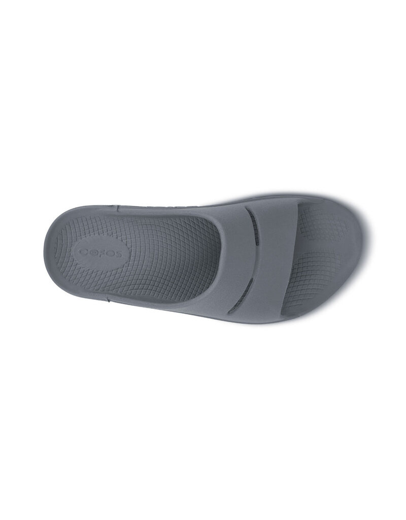 OOFOS OOAHH SLIDE-SLATE