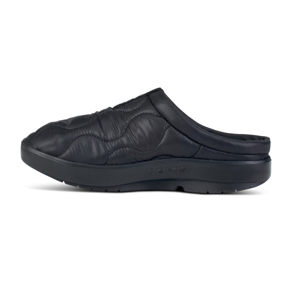 OOFOS MEN'S OOCOOZIE THERMO MULE-BLACK