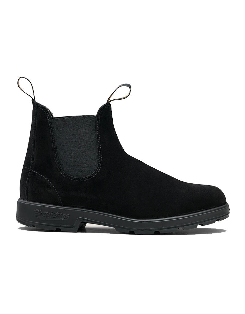 BLUNDSTONE ORIGINAL SUEDE BOOT-BLACK