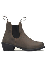 BLUNDSTONE WOMEN'S HEELED BOOT #1677-RUSTIC BROWN