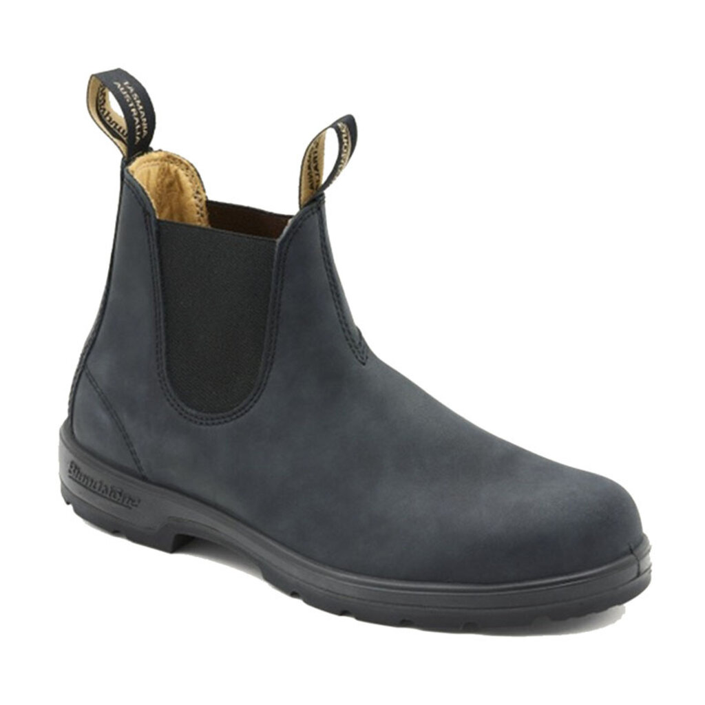BLUNDSTONE CLASSIC CHELSEA BOOT #587-RUSTIC BLACK