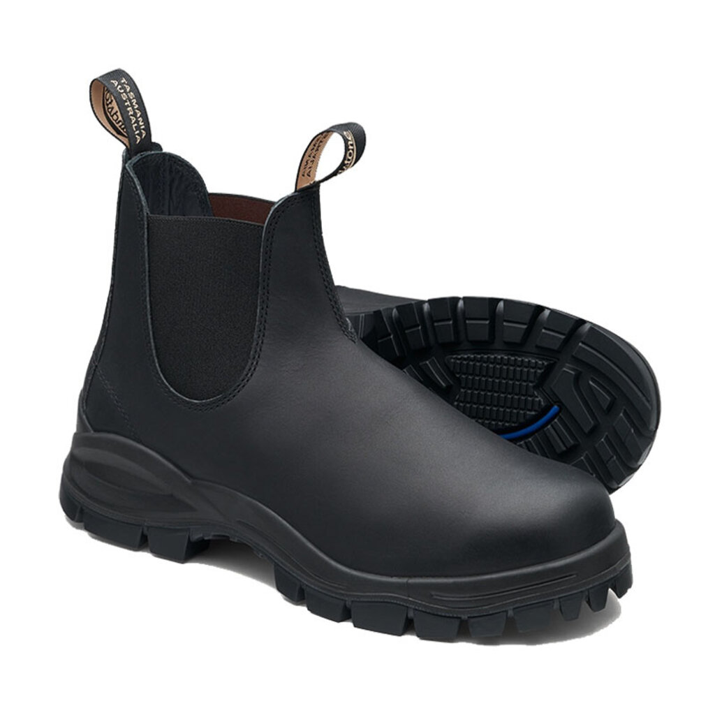 BLUNDSTONE LUG BOOT-BLACK