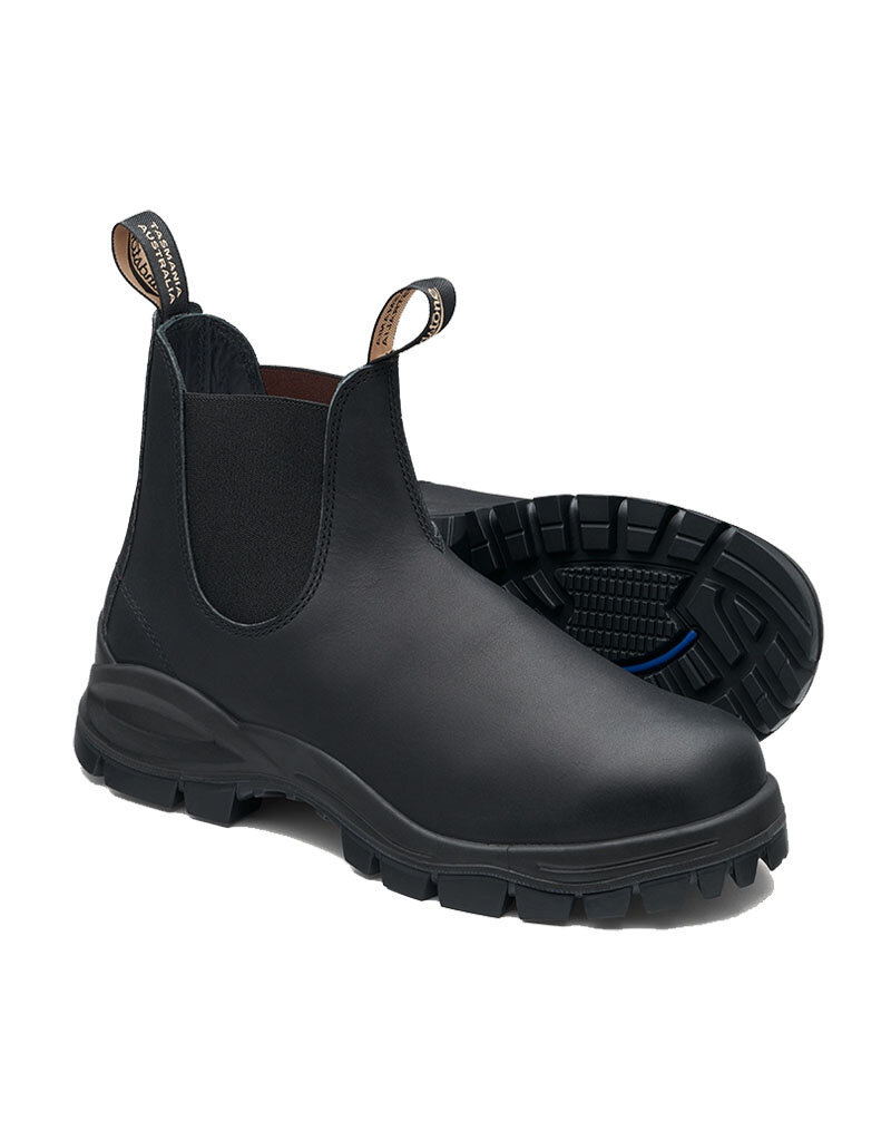 BLUNDSTONE LUG BOOT-BLACK