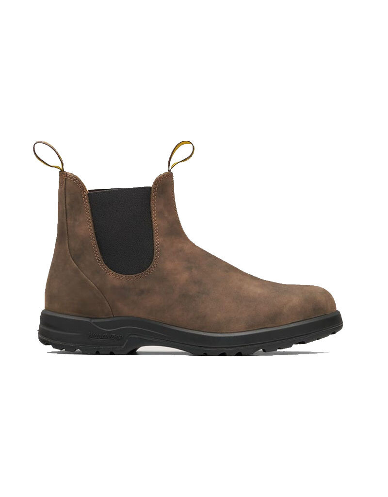 BLUNDSTONE ALL TERRAIN CHELSEA BOOT-RUSTIC BROWN- BEND SHOE CO