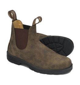 BLUNDSTONE CLASSIC CHELSEA BOOT #585-RUSTIC BROWN