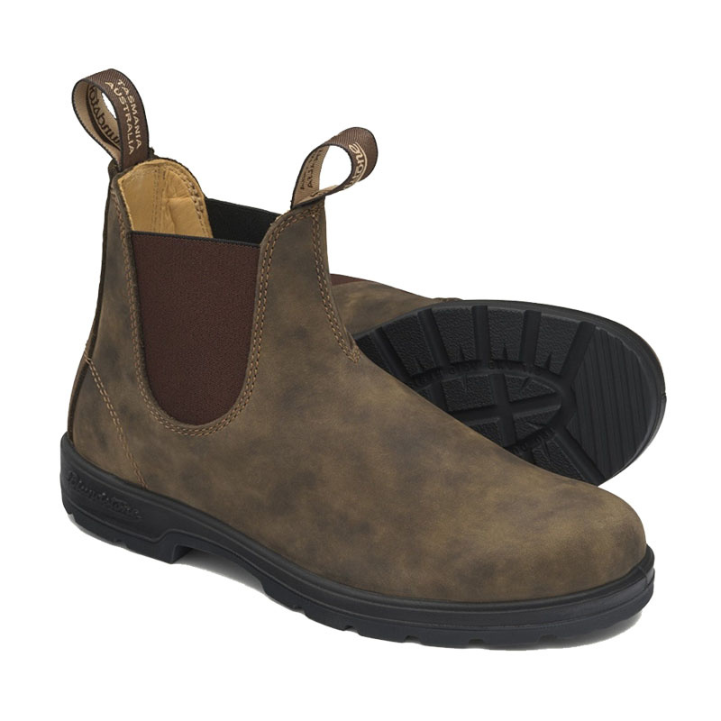 CLASSIC CHELSEA BOOT #585-RUSTIC BROWN - Bend Shoe Co