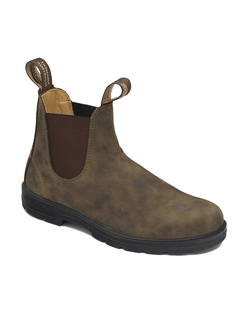 BLUNDSTONE CLASSIC CHELSEA BOOT #585-RUSTIC BROWN
