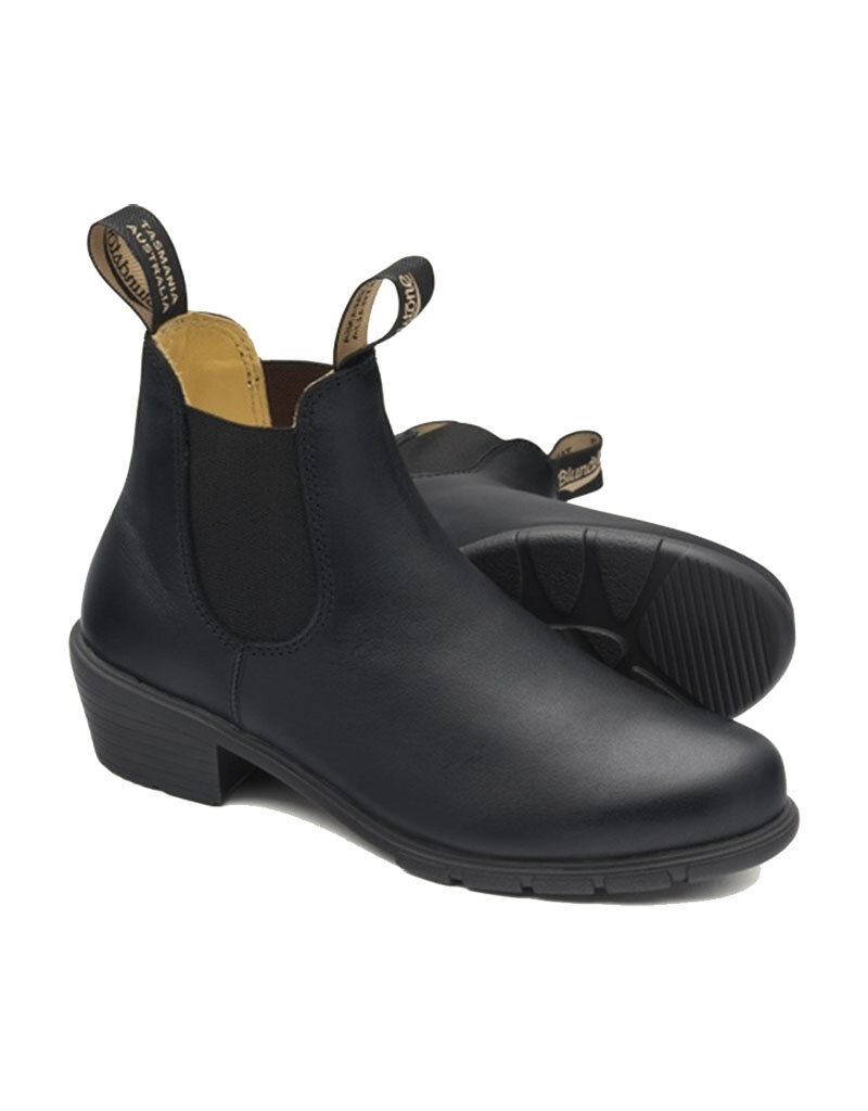 BLUNDSTONE WOMEN'S HEELED BOOT #1671-BLACK