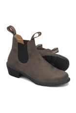 BLUNDSTONE WOMEN'S HEELED BOOT #1677-RUSTIC BROWN