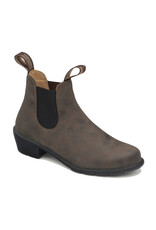 BLUNDSTONE WOMEN'S HEELED BOOT #1677-RUSTIC BROWN