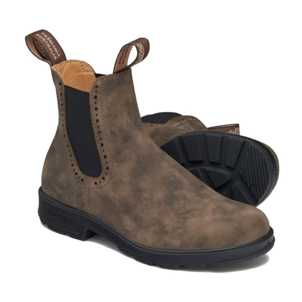 BLUNDSTONE WOMEN'S HIGH TOP BOOTS #1351-RUSTIC BROWN