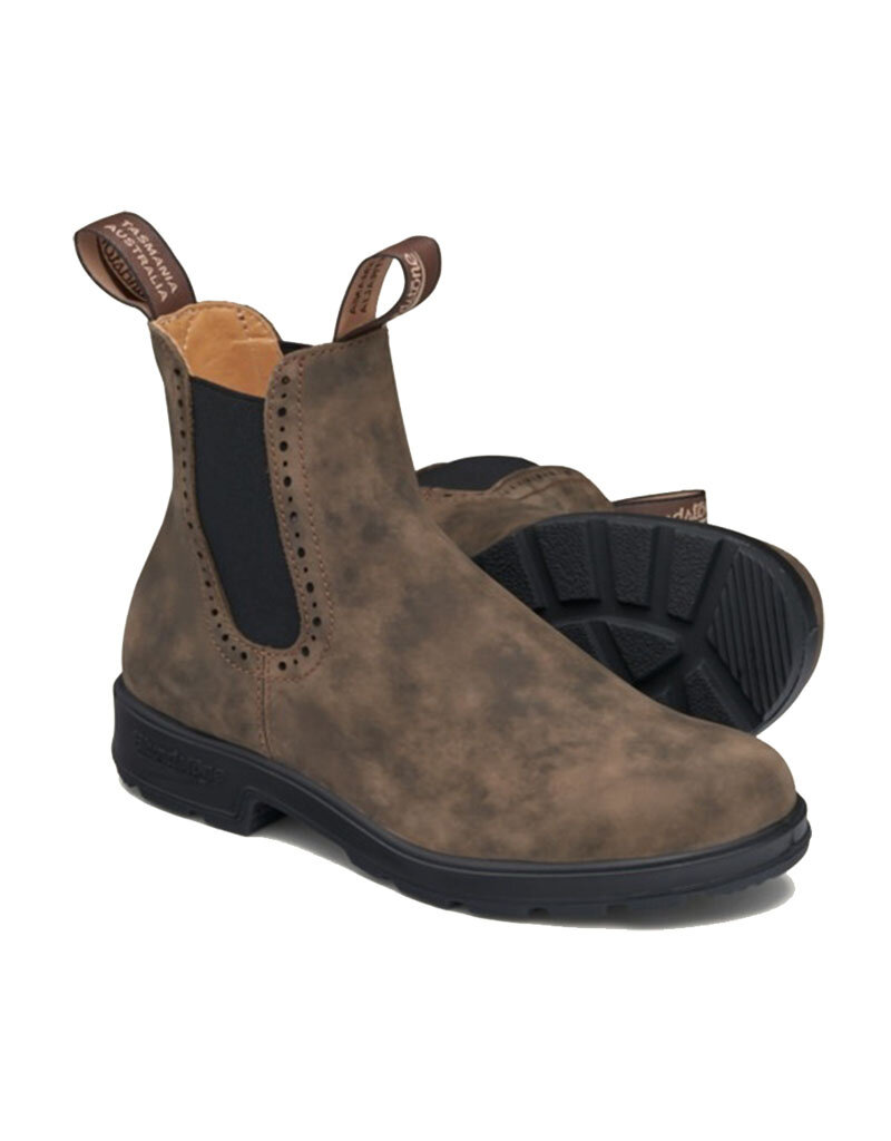 BLUNDSTONE WOMEN'S HIGH TOP BOOTS #1351-RUSTIC BROWN