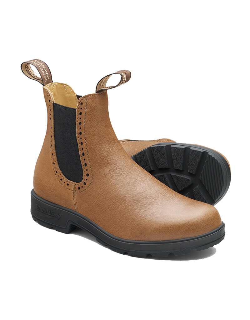 BLUNDSTONE WOMEN'S HIGH TOP BOOTS-CAMEL