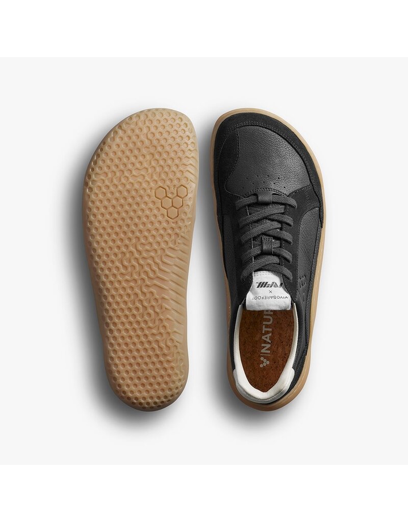 VIVO BAREFOOT MEN'S GOBI II PREMIUM SNEAKER-OBSIDIAN