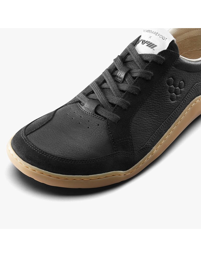 VIVO BAREFOOT MEN'S GOBI II PREMIUM SNEAKER-OBSIDIAN