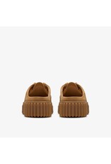 CLARKS WOMEN'S TORHILL MULE NUBUCK-LIGHT TAN