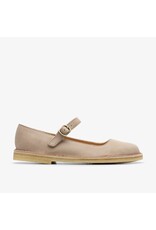 CLARKS WOMEN'S DESERT JANE SUEDE-SAND