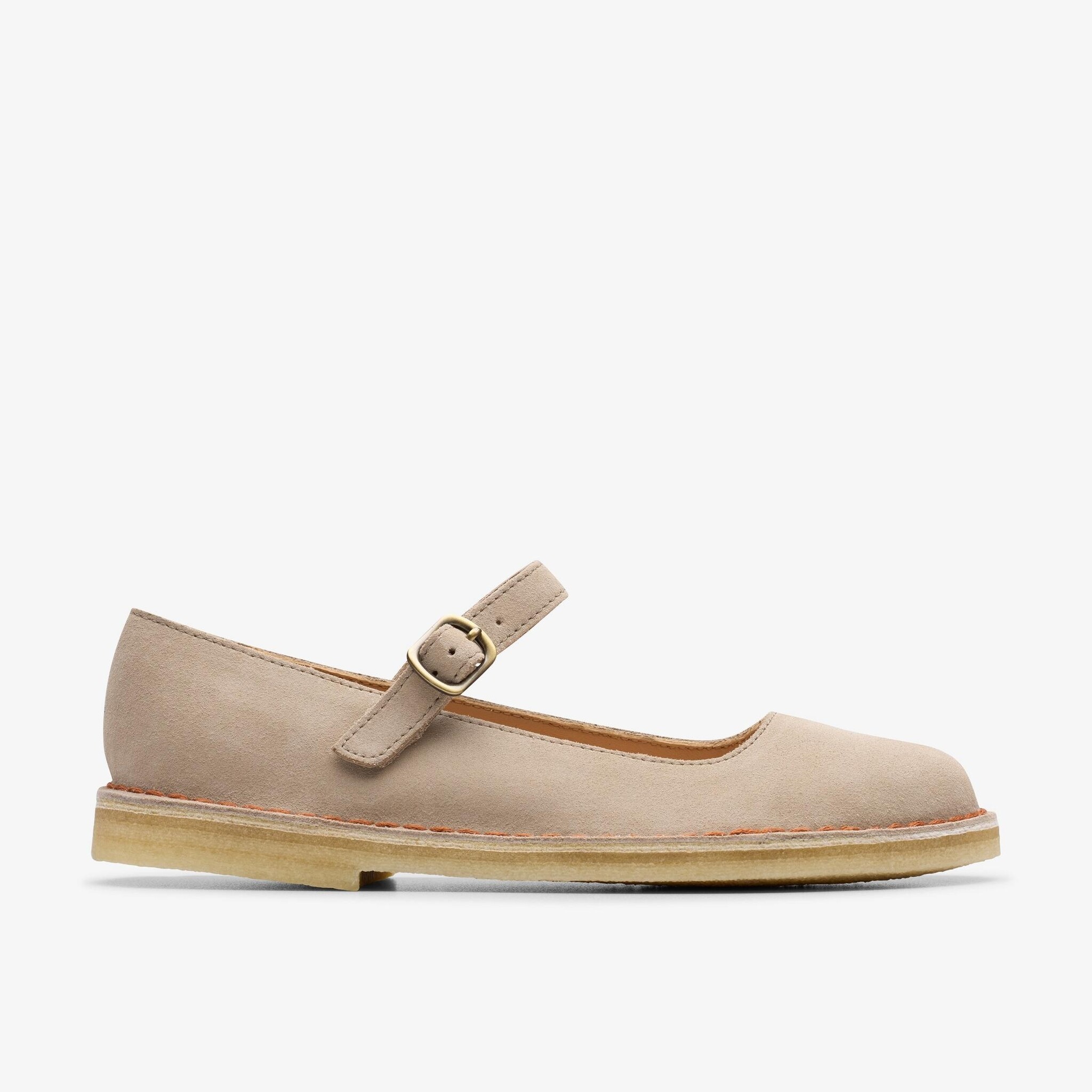 CLARKS WOMEN'S DESERT JANE SUEDE-SAND