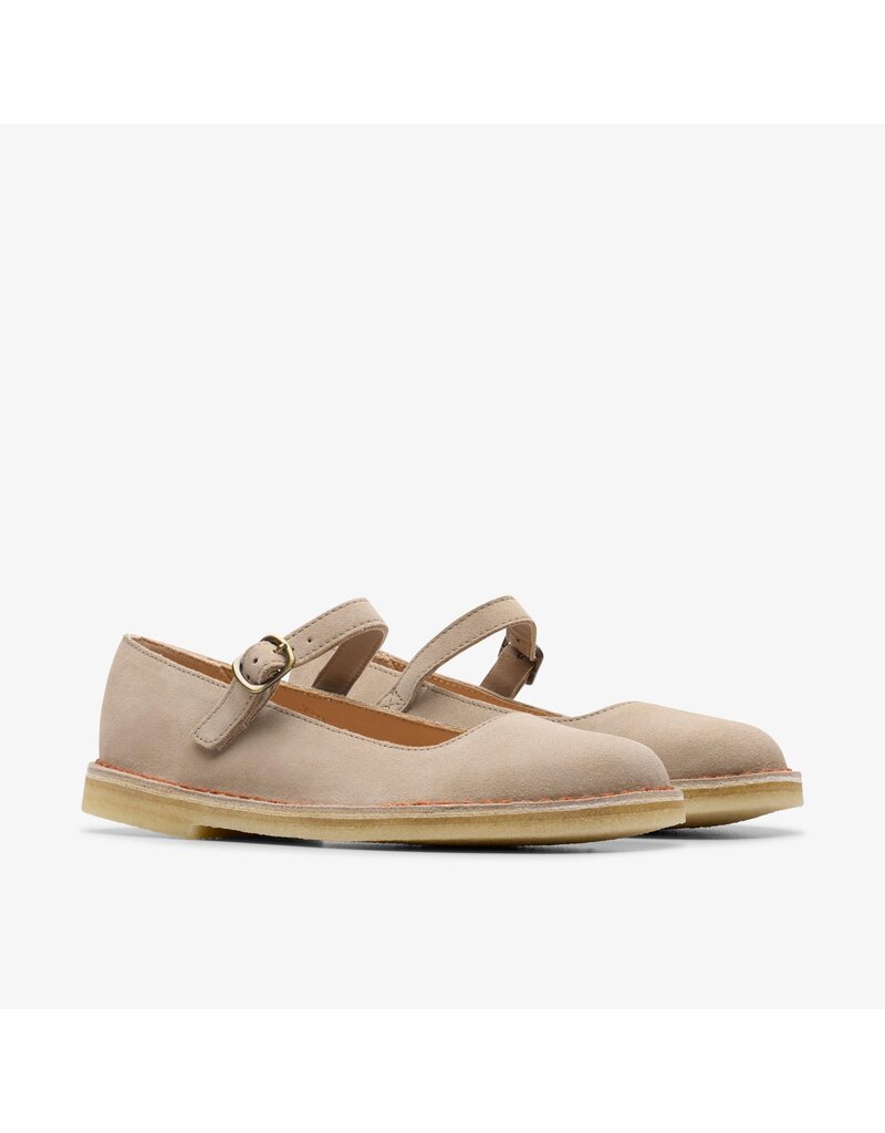 CLARKS WOMEN'S DESERT JANE SUEDE-SAND