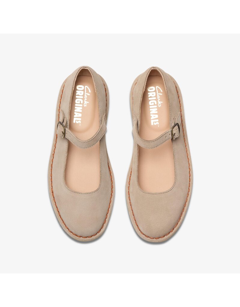 CLARKS WOMEN'S DESERT JANE SUEDE-SAND