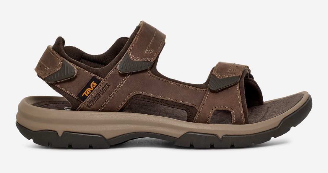 TEVA MEN'S LANGDON SANDAL-WALNUT