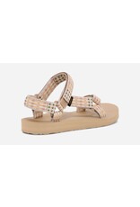 TEVA WOMEN'S ORIGINAL UNIVERSAL-MODERN CHECK TAUPE