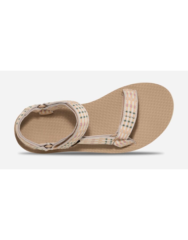 TEVA WOMEN'S ORIGINAL UNIVERSAL-MODERN CHECK TAUPE